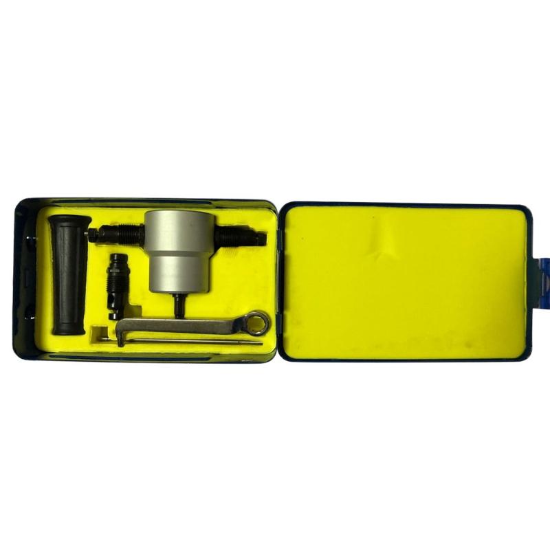 Drillpro YT-160A Double Head Sheet Metal Nibbler Cutter Drill Attachment Metal Drill Attachment Kit with Wrench and Parts
Drillpro YT-160A Double Head Sheet Metal Nibbler Cutter Drill Attachment Metal Drill Attachment Kit with Wrench and Parts