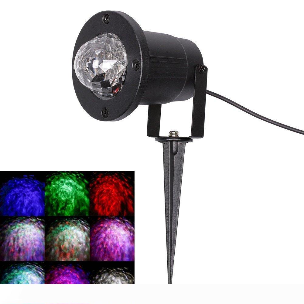 Outdoor Ripple Effect Light Projector with 7 Colors, Remote Control - Light Decoration for Outside or Inside Your House, for Holidays, Party
Outdoor Ripple Effect Light Projector with 7 Colors, Remote Control - Light Decoration for Outside or Inside Your House, for Holidays, Party