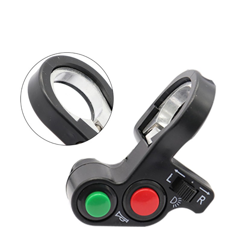 Headlights/Turn Signal Lights/Horn 3 in 1 Universal Auto ON-OFF Switch Motorcycle Scooter Dirt ATV Handlebar Switch
Headlights/Turn Signal Lights/Horn 3 in 1 Universal Auto ON-OFF Switch Motorcycle Scooter Dirt ATV Handlebar Switch