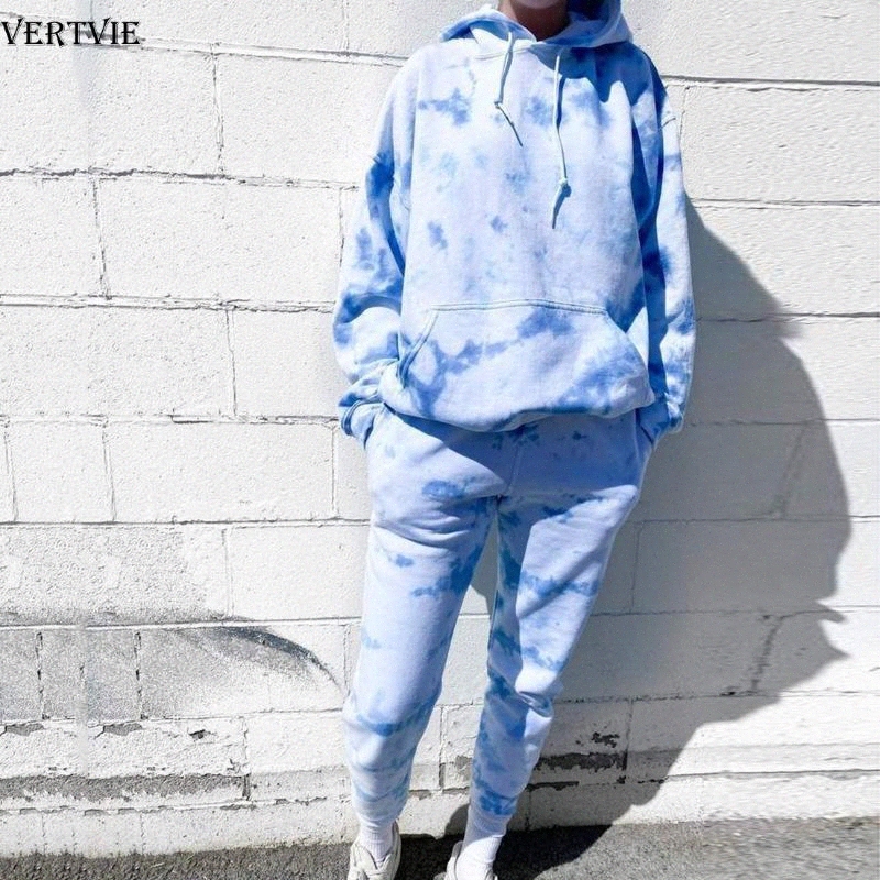 VERTVIE Tie Dye Tracksuit Sets Women's 2 Piece Set Running Hoodies Sweatpants Female Sport Suits Sweat Suit Lounge Wear Outfits elZn#, Black;blue
VERTVIE Tie Dye Tracksuit Sets Women's 2 Piece Set Running Hoodies Sweatpants Female Sport Suits Sweat Suit Lounge Wear Outfits elZn#, Black;blue