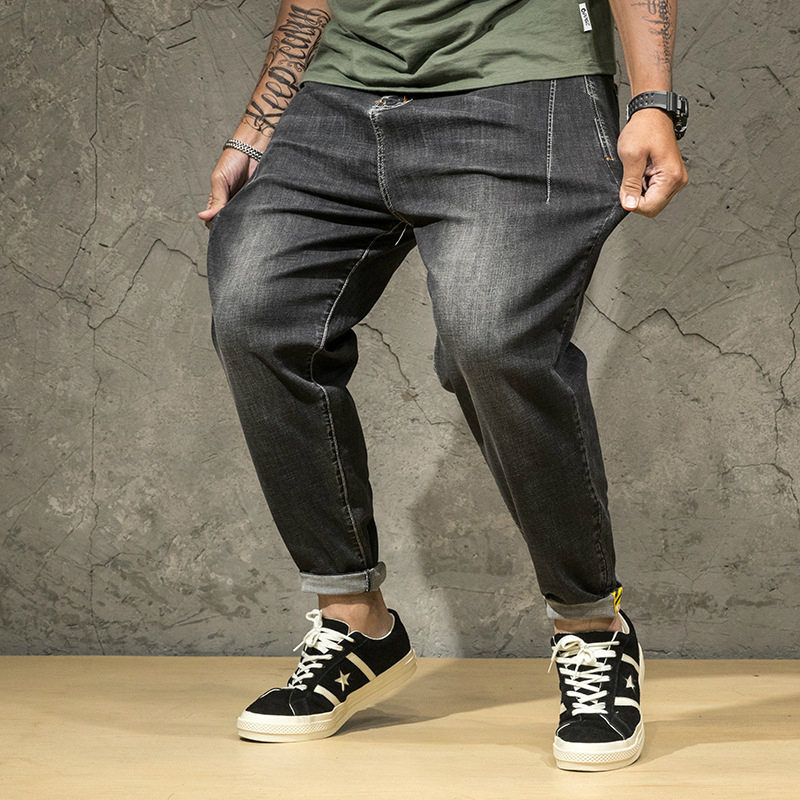 7XL Jeans Men Denim Blue Jean Distressed Mens Jogger Pants Hip Hop Harem Stretch Man Teenager Trousers Plus Size 42 44 46 48, Yf210
7XL Jeans Men Denim Blue Jean Distressed Mens Jogger Pants Hip Hop Harem Stretch Man Teenager Trousers Plus Size 42 44 46 48, Yf210