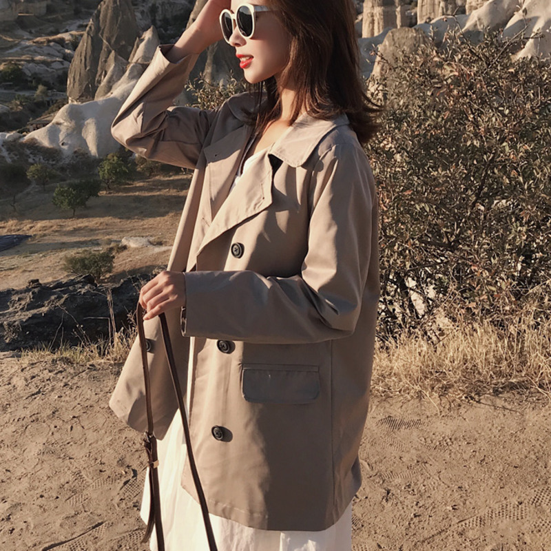 Korean New Autumn Women Coats Ladies Windbreaker Khaki Fashion Trench Coat Manteau Trench Femme Winter Clothes Women Outerwear, Picture color
Korean New Autumn Women Coats Ladies Windbreaker Khaki Fashion Trench Coat Manteau Trench Femme Winter Clothes Women Outerwear, Picture color