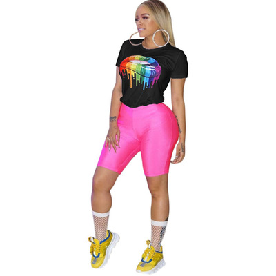 Women Print T-shirts Sexy Women Tops 2020 New Color Lips Digital Print Casual T-shirt Girls Top Tees Fashion Summer Shirts, Black
Women Print T-shirts Sexy Women Tops 2020 New Color Lips Digital Print Casual T-shirt Girls Top Tees Fashion Summer Shirts, Black