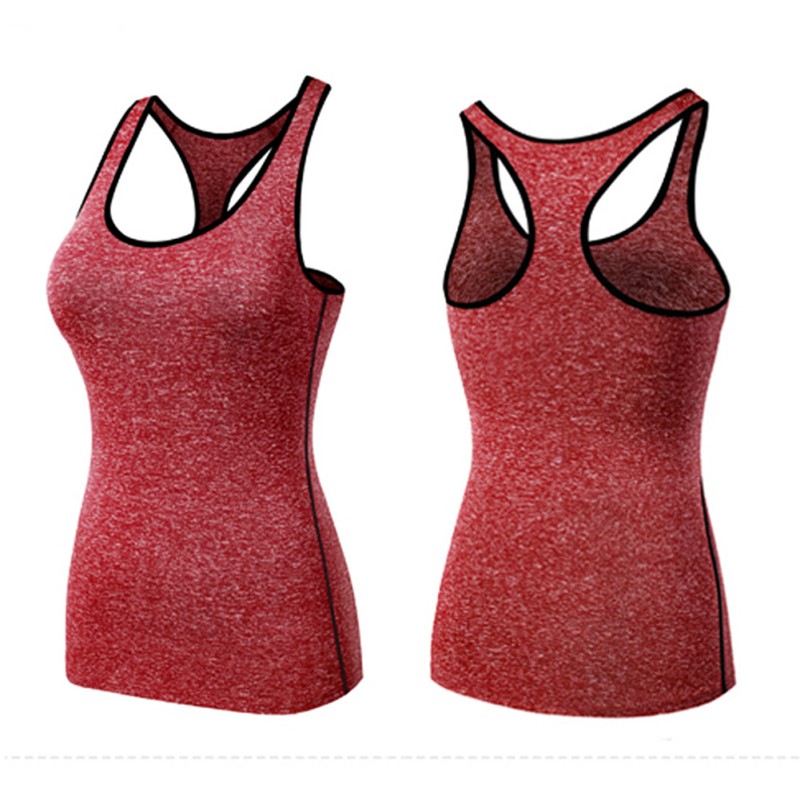 New High-elastic Fitness Compression Tights Yoga Vest Ladies Running T-shirt Fitness Shirt, Red
New High-elastic Fitness Compression Tights Yoga Vest Ladies Running T-shirt Fitness Shirt, Red