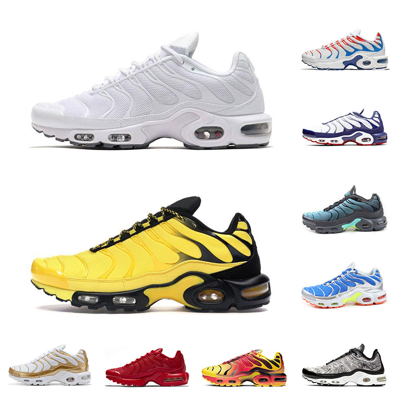 TN Plus 2020 Men Women Running shoes Triple white black Sports Navy Blue Black Volt Solar Red Sneakers Fade Blue Pink size 36-45, 40-46 (2) 
TN Plus 2020 Men Women Running shoes Triple white black Sports Navy Blue Black Volt Solar Red Sneakers Fade Blue Pink size 36-45, 40-46 (2)