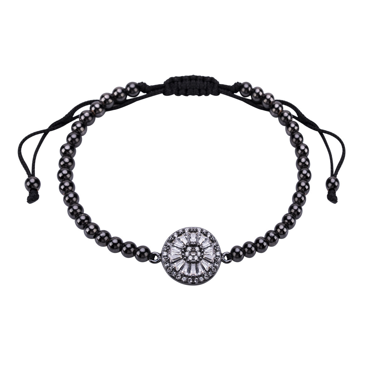 Fashion bracelet multi-layer copper gold-plated zircon micro-inlaid exaggerated round woven bohemian style
Fashion bracelet multi-layer copper gold-plated zircon micro-inlaid exaggerated round woven bohemian style