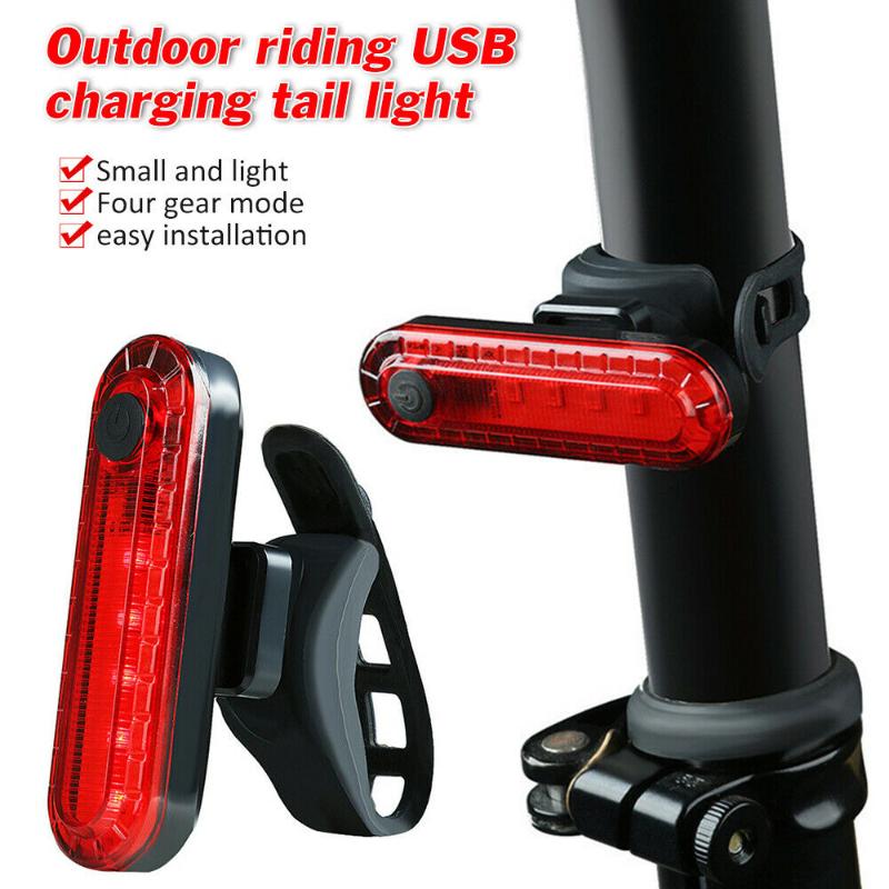 Bike Taillight Waterproof Riding Rear light Led Usb Chargeable Mountain Bike headlight Cycling Light Tail-lamp Bicycle
Bike Taillight Waterproof Riding Rear light Led Usb Chargeable Mountain Bike headlight Cycling Light Tail-lamp Bicycle
