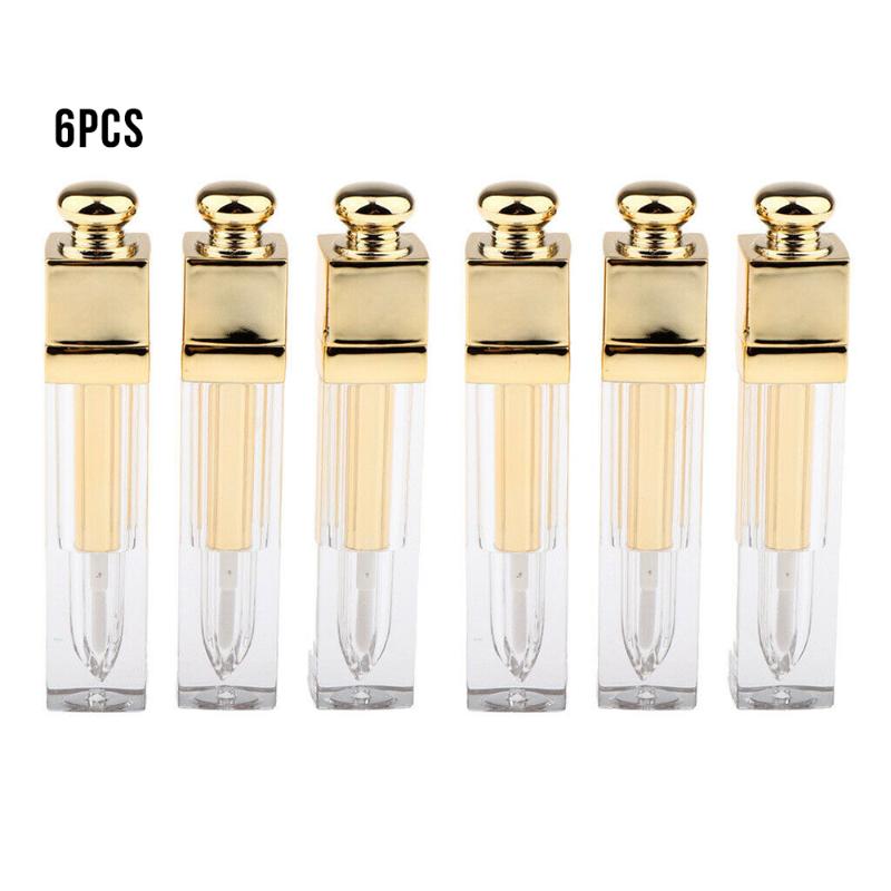 6pcs Lip Glaze Tube Empty Shell Long Square Lip Glaze Empty Bottle DIY Shell Cosmetic Containers Perfume Bottle
6pcs Lip Glaze Tube Empty Shell Long Square Lip Glaze Empty Bottle DIY Shell Cosmetic Containers Perfume Bottle