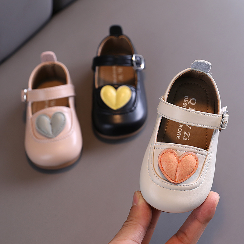 Autumn Baby Girls Leahter Shoes Princess Soft Bottom Peas Shoes Leather Baby Toddler Children's, Black
Autumn Baby Girls Leahter Shoes Princess Soft Bottom Peas Shoes Leather Baby Toddler Children's, Black