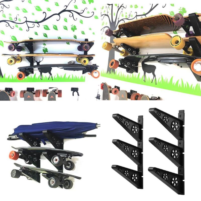 Skateboard Wall Hanging Bracket Rack Storage Organizers Longboard Display Hanger Home Garage Skateboard Hanger Stand, 14.3x20cm 1pair
Skateboard Wall Hanging Bracket Rack Storage Organizers Longboard Display Hanger Home Garage Skateboard Hanger Stand, 14.3x20cm 1pair