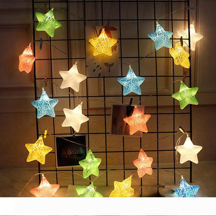 BRELONG 1.5M 10led crack star lights string Christmas wedding holiday lights ins wind starry string lights
BRELONG 1.5M 10led crack star lights string Christmas wedding holiday lights ins wind starry string lights