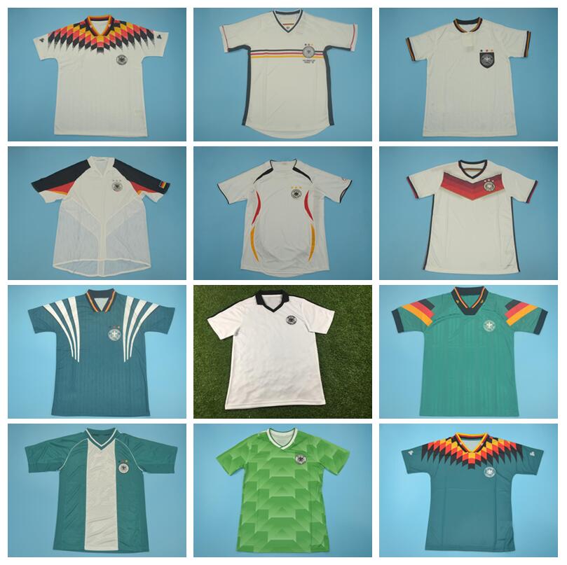 1994 1996 1998 Soccer Vinatge Germany MULLER Retro Jersey EFFENBERG OZIER KAHN LITTBARSKI KALKBRENNER HASSLER VOLLER Football Shirt Kits
1994 1996 1998 Soccer Vinatge Germany MULLER Retro Jersey EFFENBERG OZIER KAHN LITTBARSKI KALKBRENNER HASSLER VOLLER Football Shirt Kits