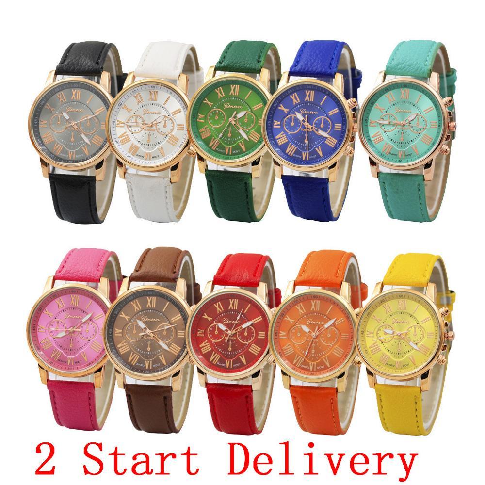 Designer Watches Casual Gold Women Watches Bracelet Women's Geneva Roman Numerals Faux Leather Analog Quartz Watch, Black
Designer Watches Casual Gold Women Watches Bracelet Women's Geneva Roman Numerals Faux Leather Analog Quartz Watch, Black
