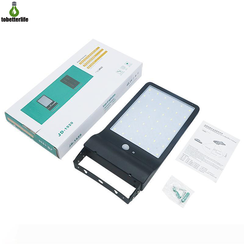 Solar Wall Light 20W Street Lamp 42Led Outdoor Waterproof Garden PIR Sensor 3 Working Modes
Solar Wall Light 20W Street Lamp 42Led Outdoor Waterproof Garden PIR Sensor 3 Working Modes