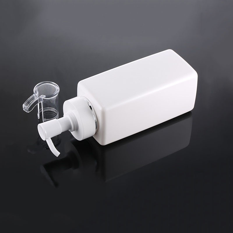 100ml-500ml PET Square Lotion Pump Bottles Alcohol Gel Disinfectant Shampoo Hand Sanitizer Bottle Cosmetic Sub-Packing Plastic Bottle - view 5