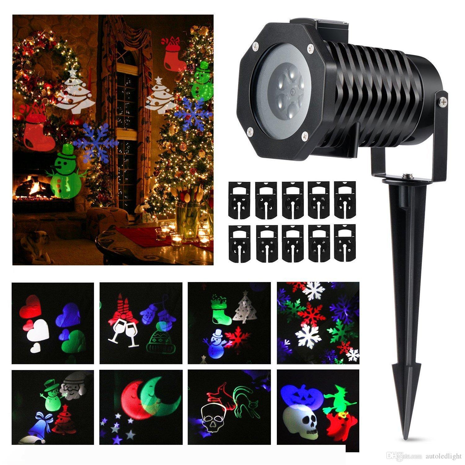 Christmas Lights Spotlights, LED Landscape Projector Lights, Snowflakes Santa Stars Gifts Pattern Lens Moving Light Show for Xmas
Christmas Lights Spotlights, LED Landscape Projector Lights, Snowflakes Santa Stars Gifts Pattern Lens Moving Light Show for Xmas