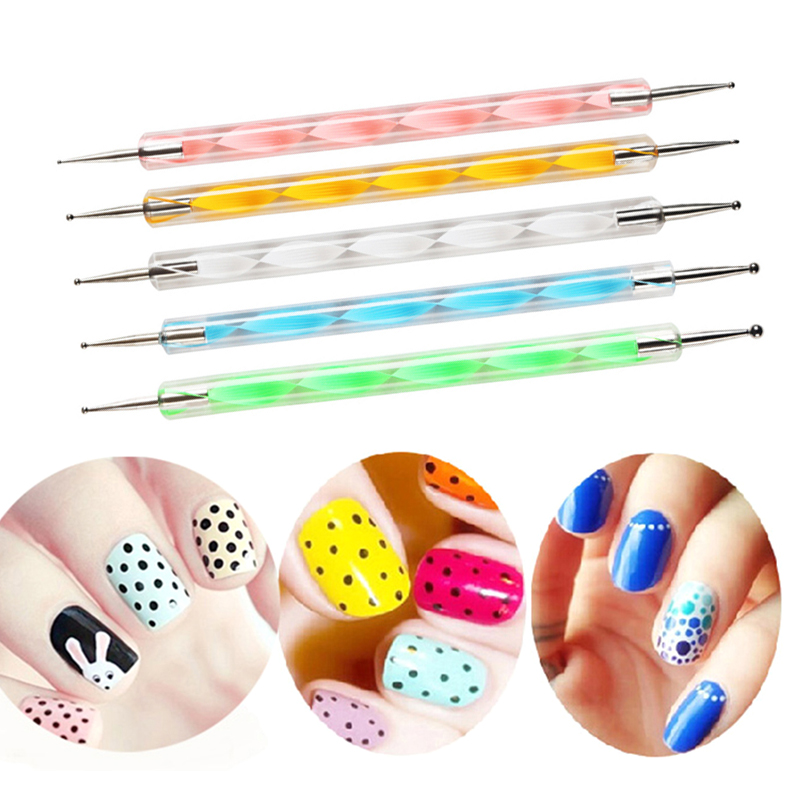 2020 Nail Art Dotting Pen Rhinestone Crystal Nail Decoration Decor Kit Manicure Tool Set