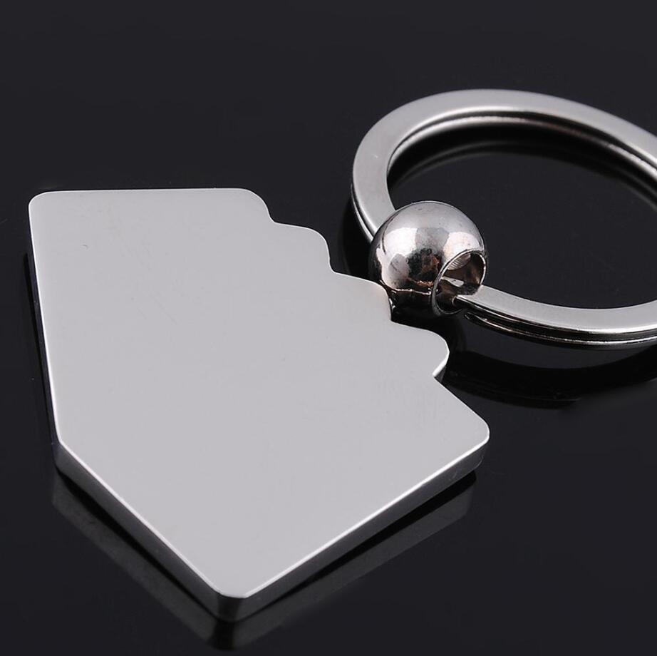 Epacket DHL Metal creative playing card keychain custom advertising LOGO personalized gift DAKR036 mix order key chain Keychain