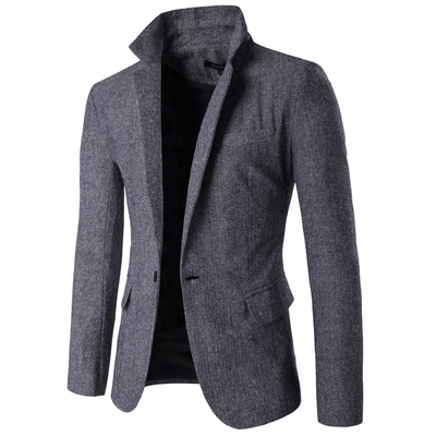2020 new autumn and winter new herringbone fabric Korean suit men' casual simple fashion striped men' jacket, Brown
2020 new autumn and winter new herringbone fabric Korean suit men' casual simple fashion striped men' jacket, Brown