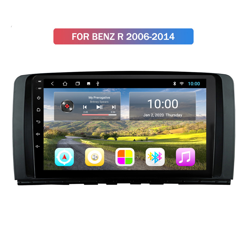 9''Car Android 2+32GB Stereo Video GPS Radio Head Unit for BENZ R 2006 2007 2008 2009 2010-2014
9''Car Android 2+32GB Stereo Video GPS Radio Head Unit for BENZ R 2006 2007 2008 2009 2010-2014