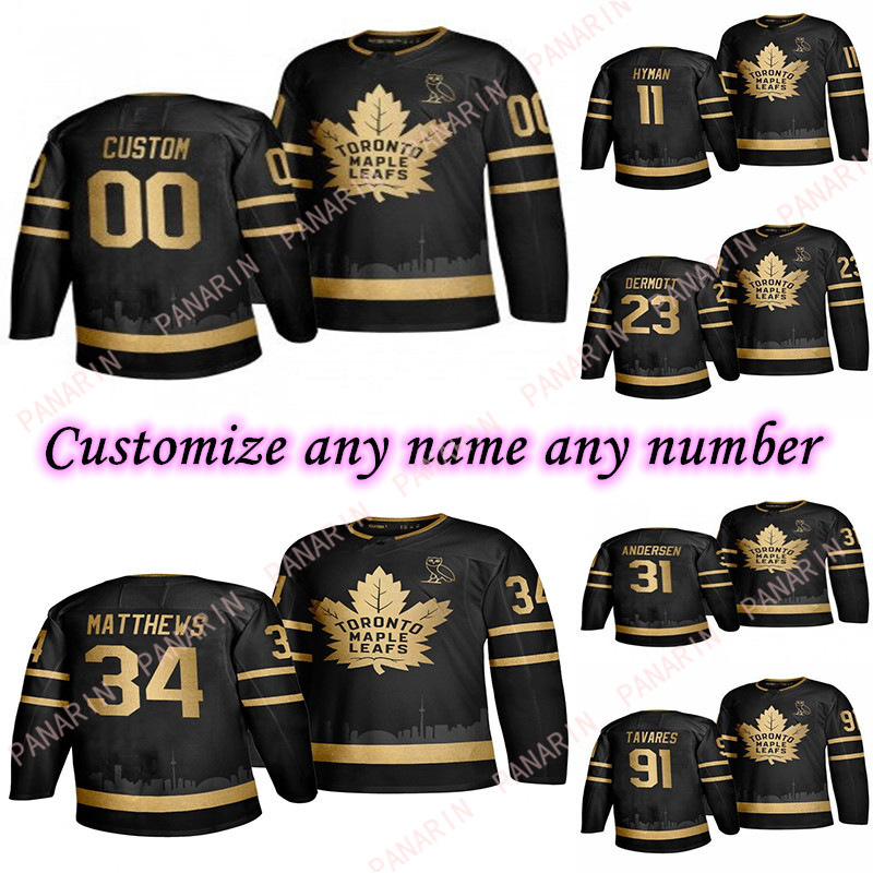 Toronto Maple Leafs Golden Edition Black Jersey Clark Gilmour Zach Hyman John Tavares Matthews Customize any number any name hockey jersey, Black;red
Toronto Maple Leafs Golden Edition Black Jersey Clark Gilmour Zach Hyman John Tavares Matthews Customize any number any name hockey jersey, Black;red