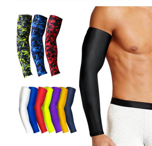 1Pc Breathable UV Protection Quick Dry Running Arm Sleeves Basketball Elbow Pad Fitness Armguards Sports Cycling arm protector, White
1Pc Breathable UV Protection Quick Dry Running Arm Sleeves Basketball Elbow Pad Fitness Armguards Sports Cycling arm protector, White