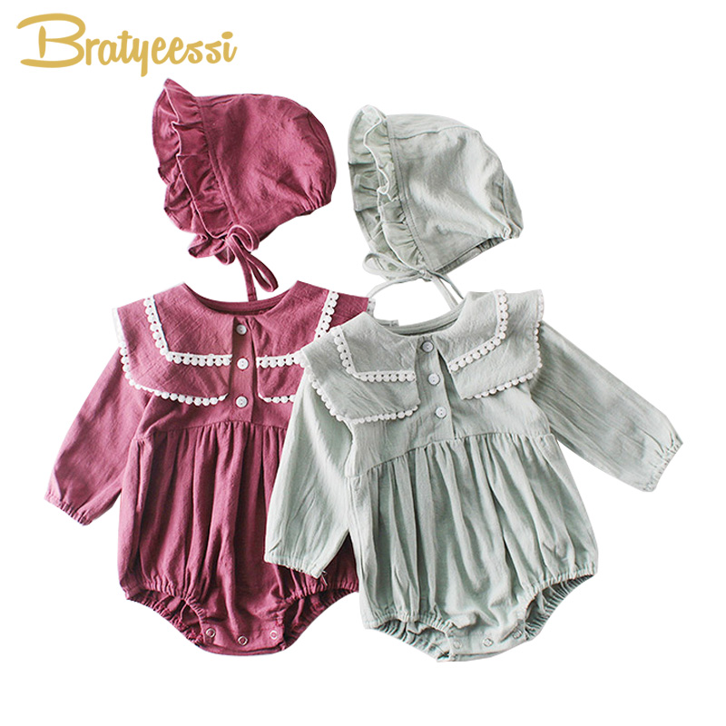 New Baby Girl Romper with Hat Cotton Baby Girl Clothes Toddler Jumpsuit New Born Rompers Infant Onesie Newborn Costume, Pink
New Baby Girl Romper with Hat Cotton Baby Girl Clothes Toddler Jumpsuit New Born Rompers Infant Onesie Newborn Costume, Pink