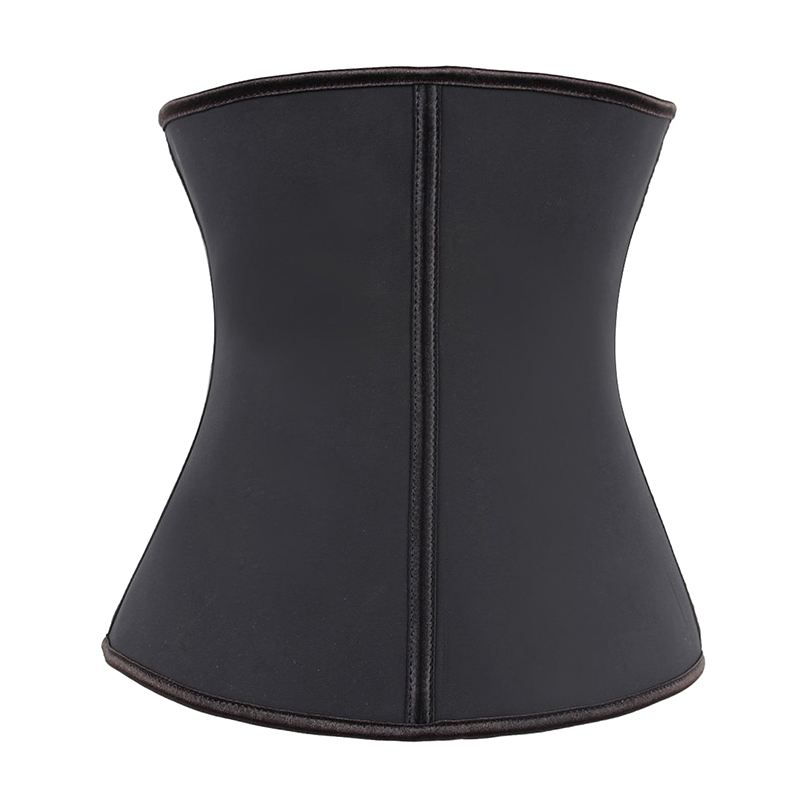 Hooks And Zipper Rubber Latex Waist Trainer Sexy Women Slimming Body Shaper Corsets Underbust Waist Cincher Corset Tops CX200727