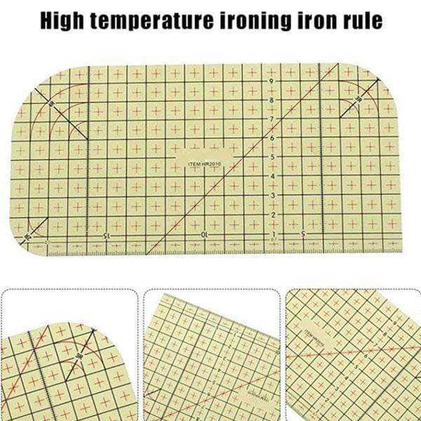 Patchwork Hot Ironing Ruler Ironing Ruler Measuring Tool Craft Cloth Cutting Rulers Patchwork DIY Sewing Tools
Patchwork Hot Ironing Ruler Ironing Ruler Measuring Tool Craft Cloth Cutting Rulers Patchwork DIY Sewing Tools