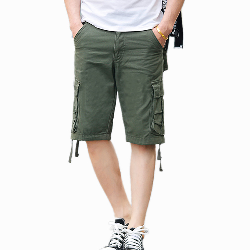 2020 New Arrival Cargo Shorts Solid color Men Casual Design Fashion Shorts Homme Cotton Loose Quality Clothing, Black
2020 New Arrival Cargo Shorts Solid color Men Casual Design Fashion Shorts Homme Cotton Loose Quality Clothing, Black