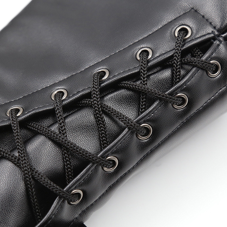 Puppy Play Dog Gloves Dog Paw Padded Fist Mitts Dog Role Play BDSM Bondage Restraint Leather Gloves Fetish Sex Toys For Couples Y200616