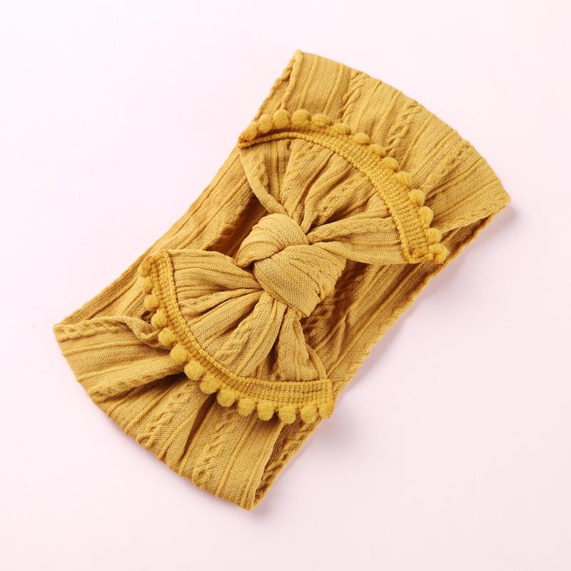 Cable Knitted Wide Nylon Headbands Pompom Trim Nylon Bow Head Wraps Knot Head wear Turban Soft Hair Accessories For Girls, Nsfb-9591-1a3307
Cable Knitted Wide Nylon Headbands Pompom Trim Nylon Bow Head Wraps Knot Head wear Turban Soft Hair Accessories For Girls, Nsfb-9591-1a3307