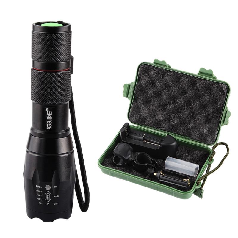 Portable Led Ultra Bright Torch T6 Camping Light Outdoor Waterproof Zoomable Lamp Suit For Night Lighting Lantern
Portable Led Ultra Bright Torch T6 Camping Light Outdoor Waterproof Zoomable Lamp Suit For Night Lighting Lantern