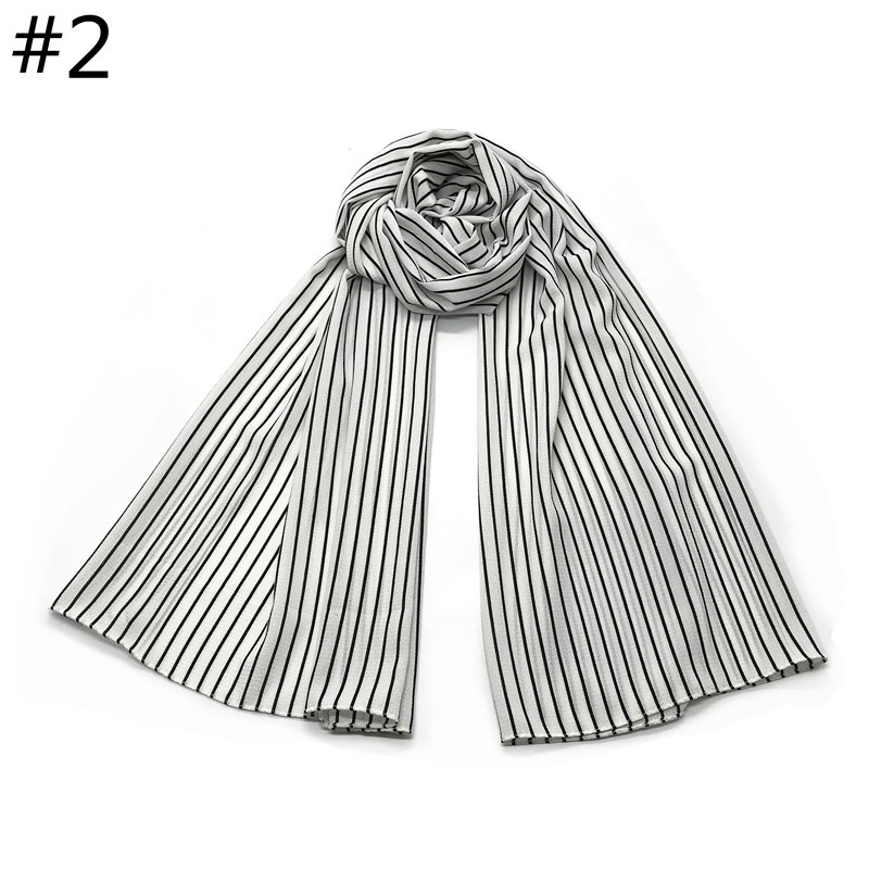 1PC NEW Bohemian style scarf Black and White Striped geometric shawl women vintage wrap fashion hijab soft scarves brand soft
1PC NEW Bohemian style scarf Black and White Striped geometric shawl women vintage wrap fashion hijab soft scarves brand soft