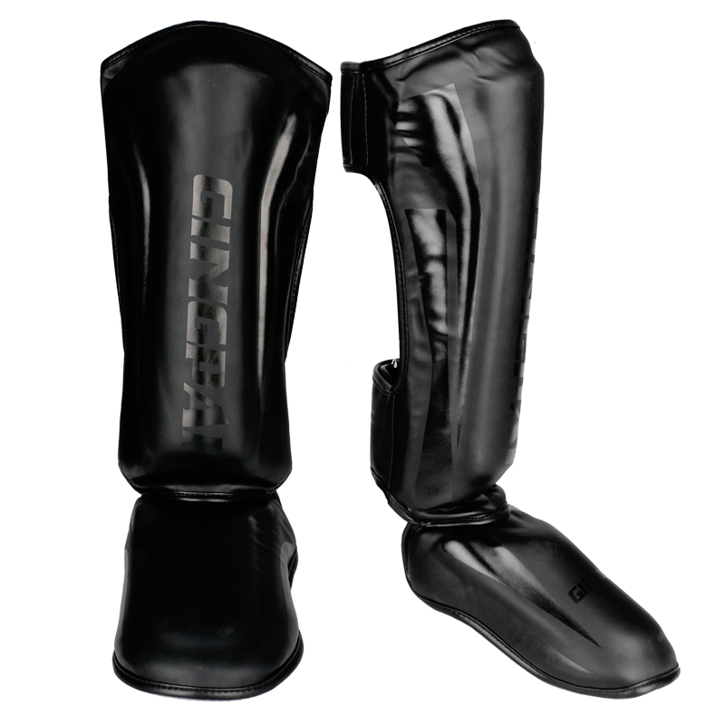 Youth/Adult Kids Boxing Shin Guards Instep Kickboxing Ankle Support Equipment Karate Protectors Sanda Muay Thai Leggings DEO
