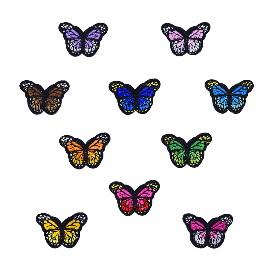 10 PCS Lovely Embroidered Small Size Butterfly Patches for Girls Sweater Ironing on Transfer Embroidery Patches for Sewing Accessories Patch
10 PCS Lovely Embroidered Small Size Butterfly Patches for Girls Sweater Ironing on Transfer Embroidery Patches for Sewing Accessories Patch