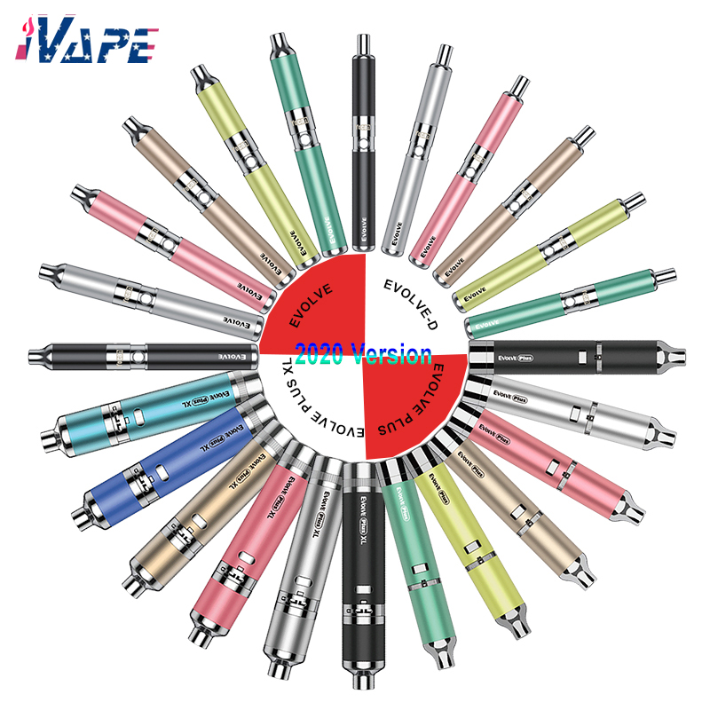 Authentic Yocan Evolve Plus Evolve Plus XL Wax Vape Pen Evolve-D Dry Herb Vaporizer Kit 2020 Version E Cigarette Kits 100% Original
Authentic Yocan Evolve Plus Evolve Plus XL Wax Vape Pen Evolve-D Dry Herb Vaporizer Kit 2020 Version E Cigarette Kits 100% Original