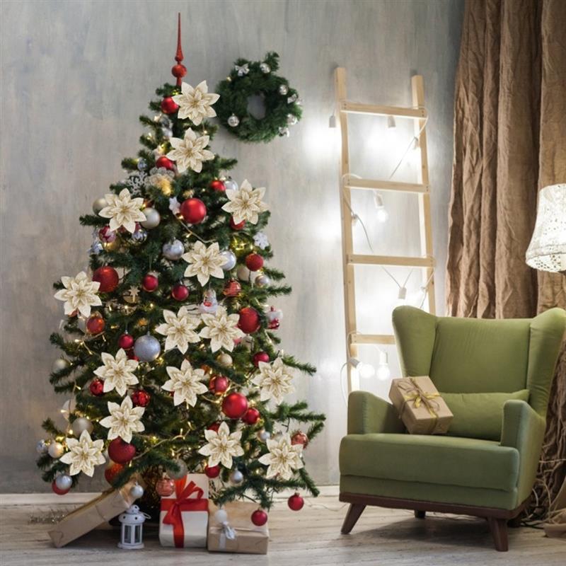 10pcs Artificial Flowers For Decoration Glitter Poinsettia Fake Flowers DIY Home Wedding Decoration Flower Head Christmas
10pcs Artificial Flowers For Decoration Glitter Poinsettia Fake Flowers DIY Home Wedding Decoration Flower Head Christmas
