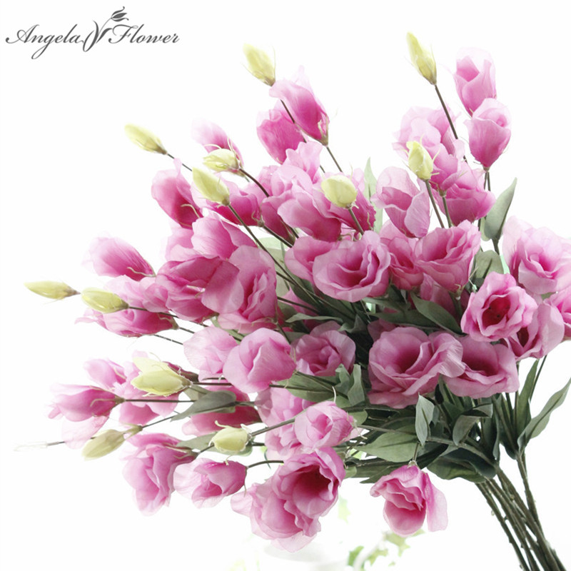 79cm Artificial flower 7 heads Eustoma soft home Christmas wedding party decoration fake silk flower DIY wedding bouquet 1pcs, Purple
79cm Artificial flower 7 heads Eustoma soft home Christmas wedding party decoration fake silk flower DIY wedding bouquet 1pcs, Purple