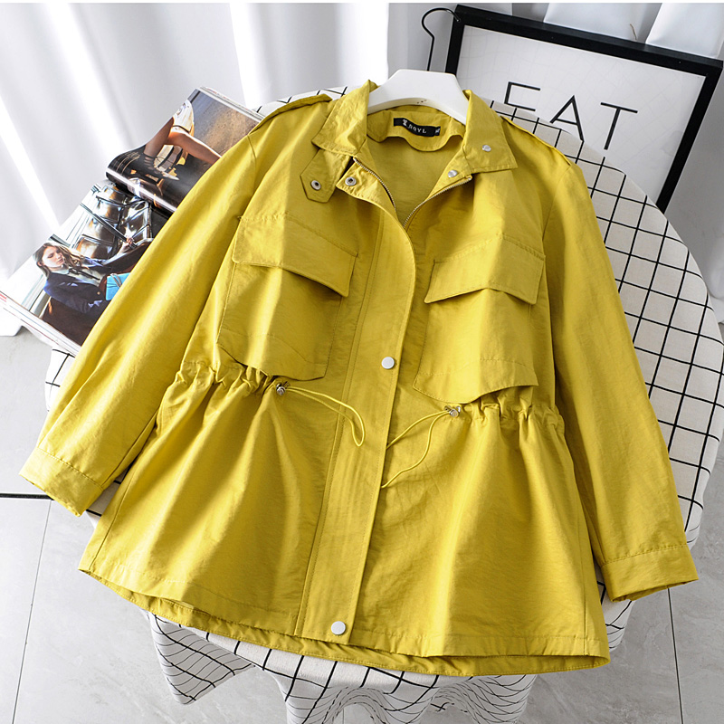 Tooling Trench Coat Women Slim Plus Size 3XL 4XL Outerwear 2020 New Spring Autumn Windbreaker Female Casual Cardigan Tops, Black
Tooling Trench Coat Women Slim Plus Size 3XL 4XL Outerwear 2020 New Spring Autumn Windbreaker Female Casual Cardigan Tops, Black