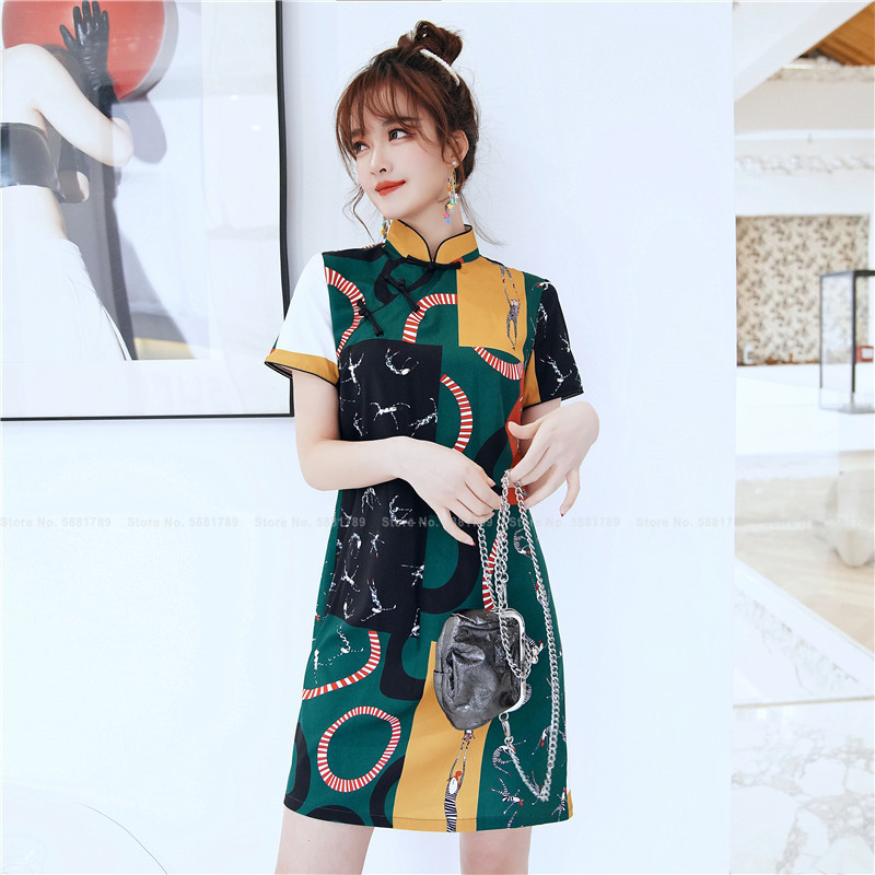 Oriental Retro Print Qipao Japanese Harajuku Style Woman Nightclub Bodycon Party Dress Chinese Traditional Cheongsam Tang Suit
Oriental Retro Print Qipao Japanese Harajuku Style Woman Nightclub Bodycon Party Dress Chinese Traditional Cheongsam Tang Suit