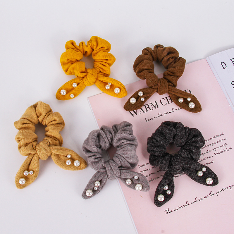 Haimeikang Pearl Fashion Scrunchies 2020 New Hair Rubber Women Girls Ponytail Holder Ears Hair Rope Accessories
Haimeikang Pearl Fashion Scrunchies 2020 New Hair Rubber Women Girls Ponytail Holder Ears Hair Rope Accessories