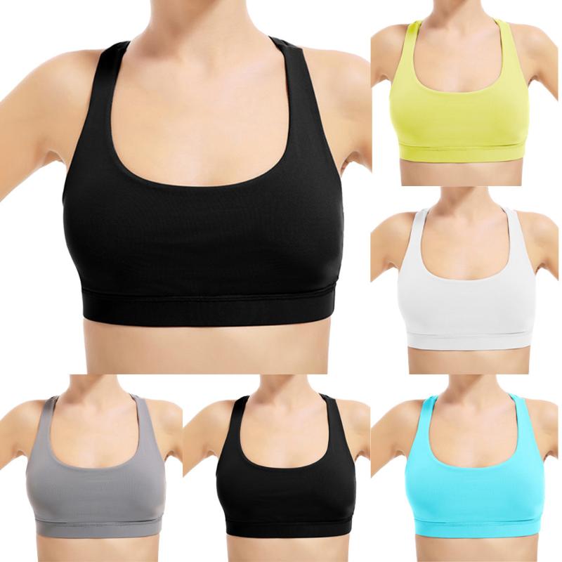 Quick Drying Seamless Sports Bra Women Absorb Sweat Yoga Bra Padded Push Up Stretch Vest Running Underwear, Bk
Quick Drying Seamless Sports Bra Women Absorb Sweat Yoga Bra Padded Push Up Stretch Vest Running Underwear, Bk