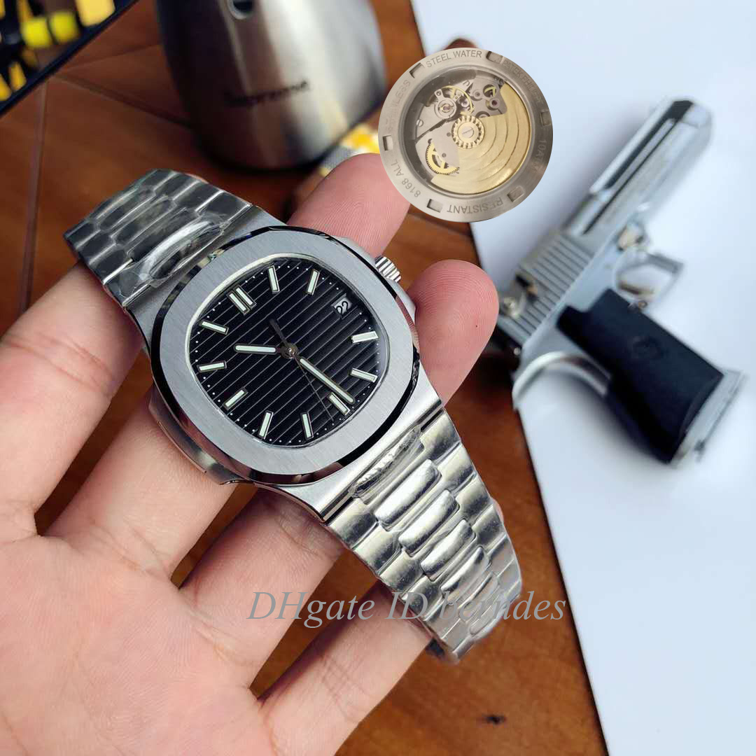 2020 U1 factory high end crime automatic watch 5711 silver band blue stainless steel crime machine watch perspective back, Colour1
2020 U1 factory high end crime automatic watch 5711 silver band blue stainless steel crime machine watch perspective back, Colour1