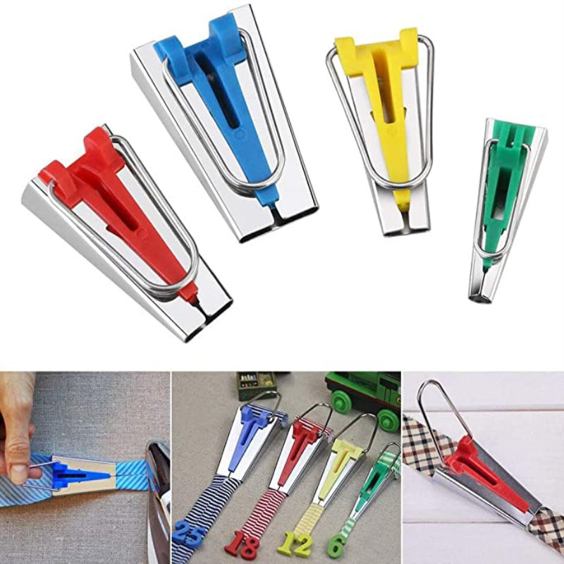 XUGAR 4/5pcs 6/12/18/25mm Sewing Tool Accessory Bias Tape Maker Fabric Binding Maker Bias Binding Tools For Sewing Quilting
XUGAR 4/5pcs 6/12/18/25mm Sewing Tool Accessory Bias Tape Maker Fabric Binding Maker Bias Binding Tools For Sewing Quilting