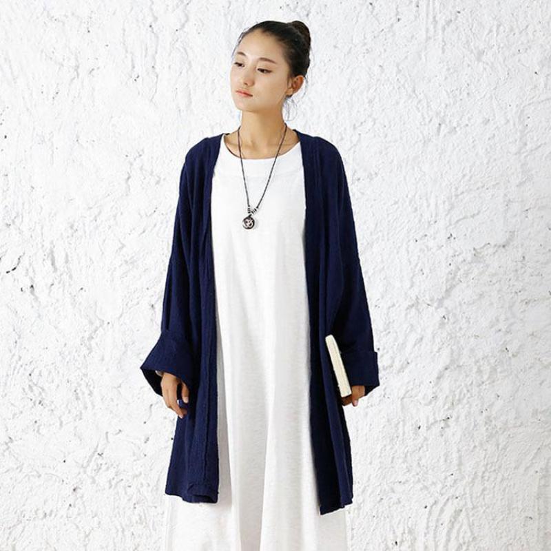 2020 Spring Original Artistic Loose Long Sleeve Plus Size Women Shirts Cotton Linen Long Blusas Kimono Blouse Prevent Bask Tops, Beige
2020 Spring Original Artistic Loose Long Sleeve Plus Size Women Shirts Cotton Linen Long Blusas Kimono Blouse Prevent Bask Tops, Beige