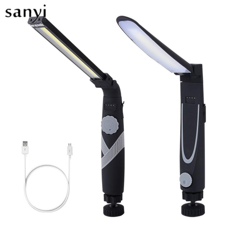 Dimmable COB Folding Working Light with Magnet LED Multi-function Lamp USB Charging for Camping Outdoor Portable LED
Dimmable COB Folding Working Light with Magnet LED Multi-function Lamp USB Charging for Camping Outdoor Portable LED