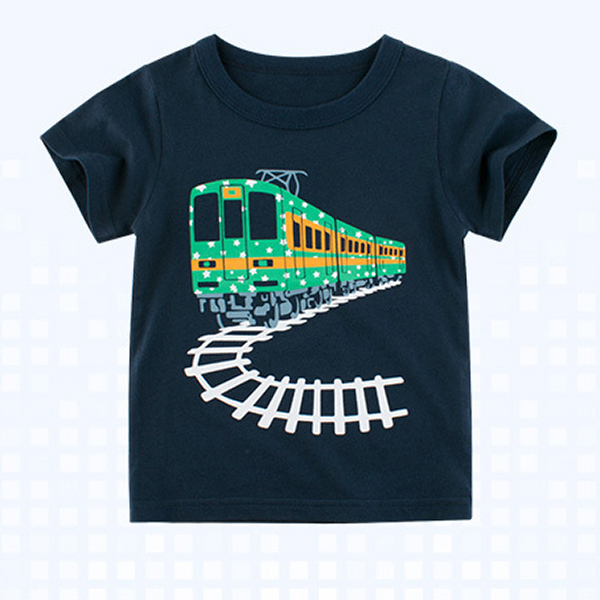 2020 Kids T-shirt for Boys T Shirt Car Cartoon Pattern Tops Child T-shirts for Girls Kids Boy Tshirt Kids Fashion Tees - view 4