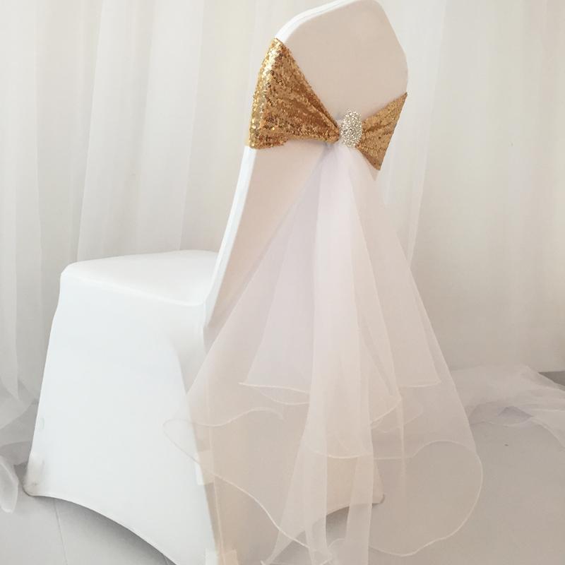 2020 New Arrival 5pcs or 10pcs Colorful Sequin Spandex Chair Band With Brooch Voile Drape for Wedding Party
2020 New Arrival 5pcs or 10pcs Colorful Sequin Spandex Chair Band With Brooch Voile Drape for Wedding Party