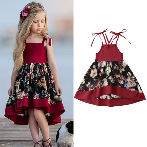 Toddler Kids Baby Girls Dress Summer Sling Noble Princess Dress Floral Print Lace Party Wedding Formal Dresses Girls, As pic
Toddler Kids Baby Girls Dress Summer Sling Noble Princess Dress Floral Print Lace Party Wedding Formal Dresses Girls, As pic
